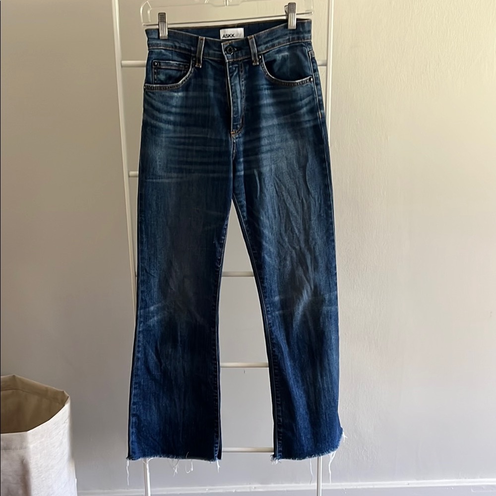 ASKK The Geek—-Women's Flared Jeans - Picture 5 of 6